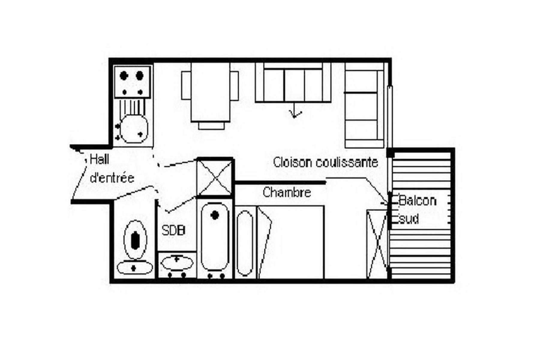 Residence Boedette D - Appartement Renove - Depart Et Retour Skis Aux Pieds - Balcon Mae-1214 Saint-Martin-de-Belleville Exterior foto